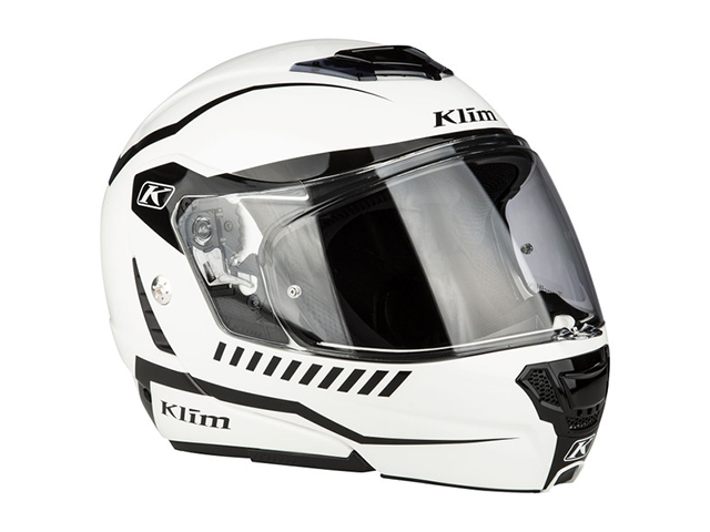 KLIM TK 1200 HELMET - TRAVERSE WHITE